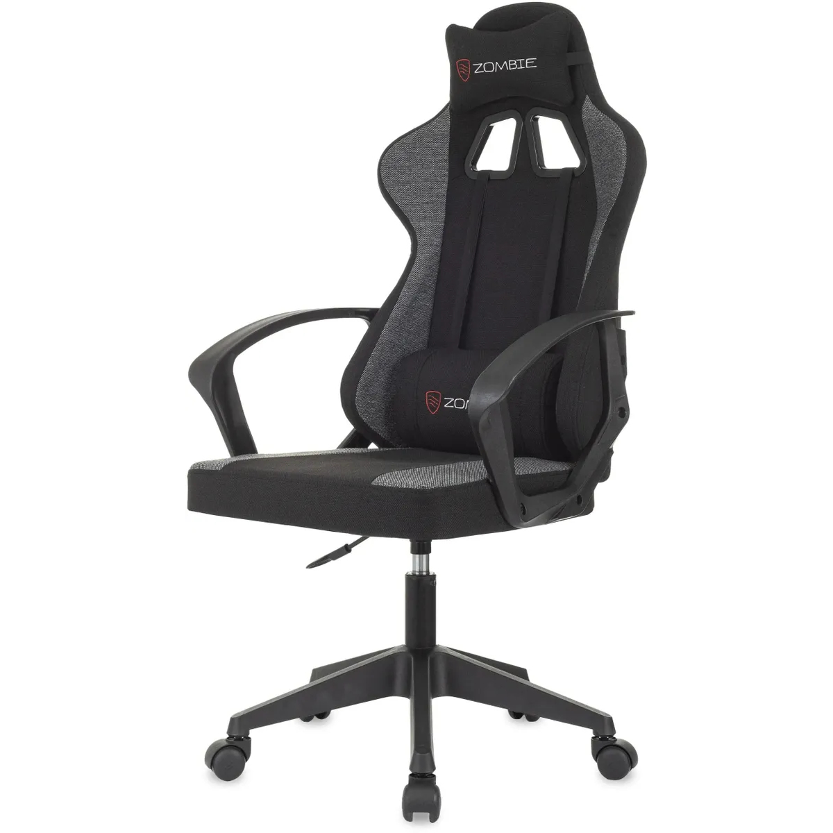Игровое кресло Бюрократ Zombie Carry Black/Grey - ZOMBIE CARRY BGREY - фото 4