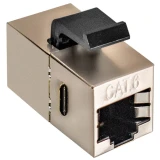 Вставка RJ-45 ExeGate CP45-KJ-SH-C5e/6 (EX297347RUS)