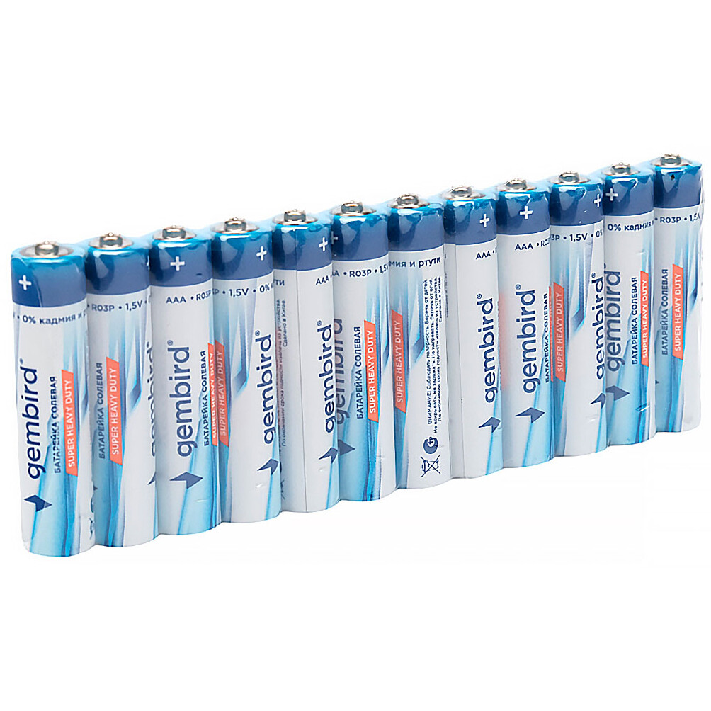 Батарейка Gembird GB-R03P-12F (AAA, 12 шт.) - фото 2