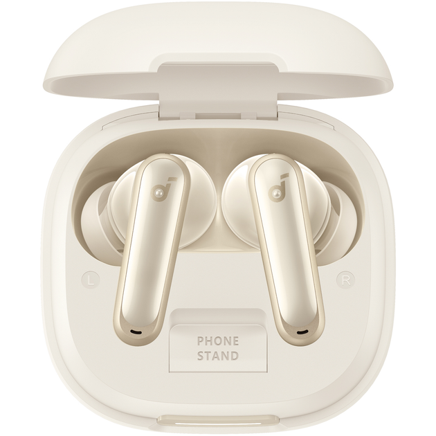 Гарнитура Anker Soundcore P40i Oat White - A3955G21 - фото 5