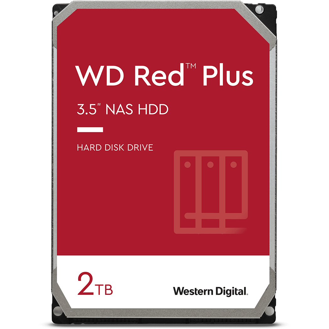 Жёсткий диск 2Tb SATA-III WD Red Plus (WD20EFZX)