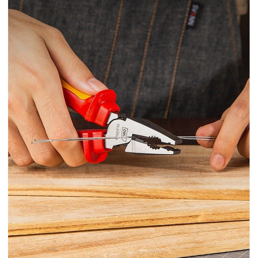 Пассатижи Deli DL512006 - фото 2