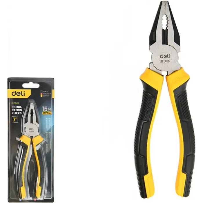 Пассатижи Deli DL0002 - фото 4