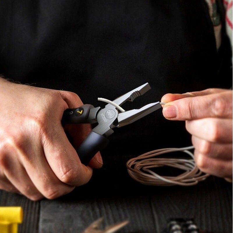 Пассатижи Deli HT2007 Home Black - фото 3