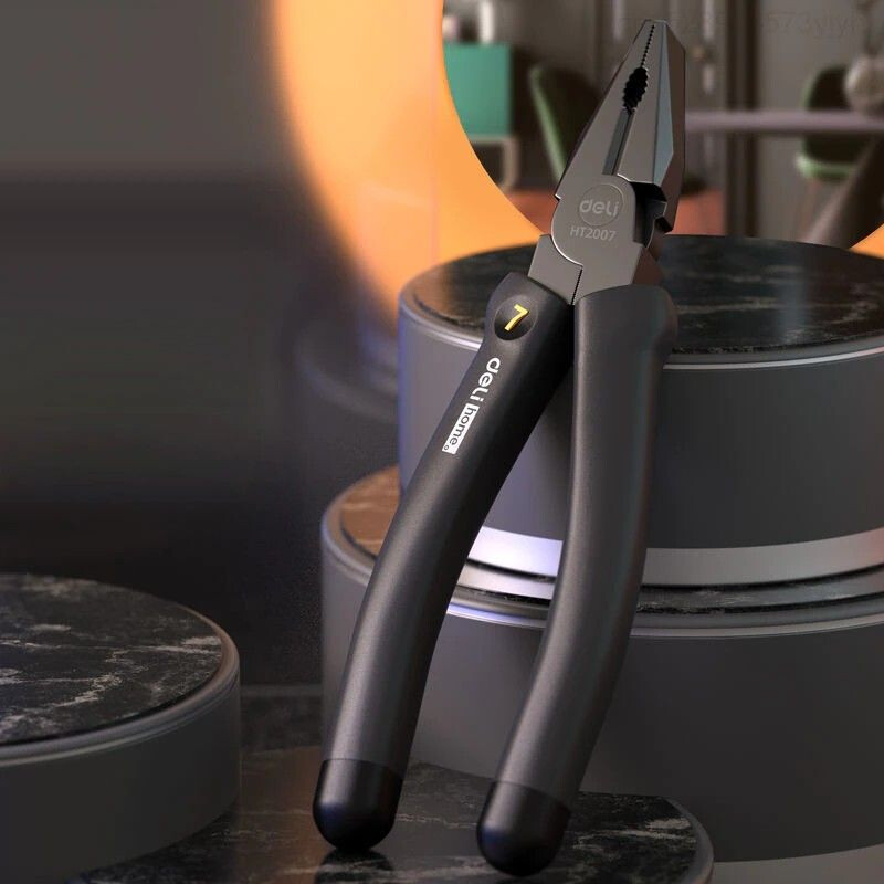 Пассатижи Deli HT2007 Home Black - фото 5