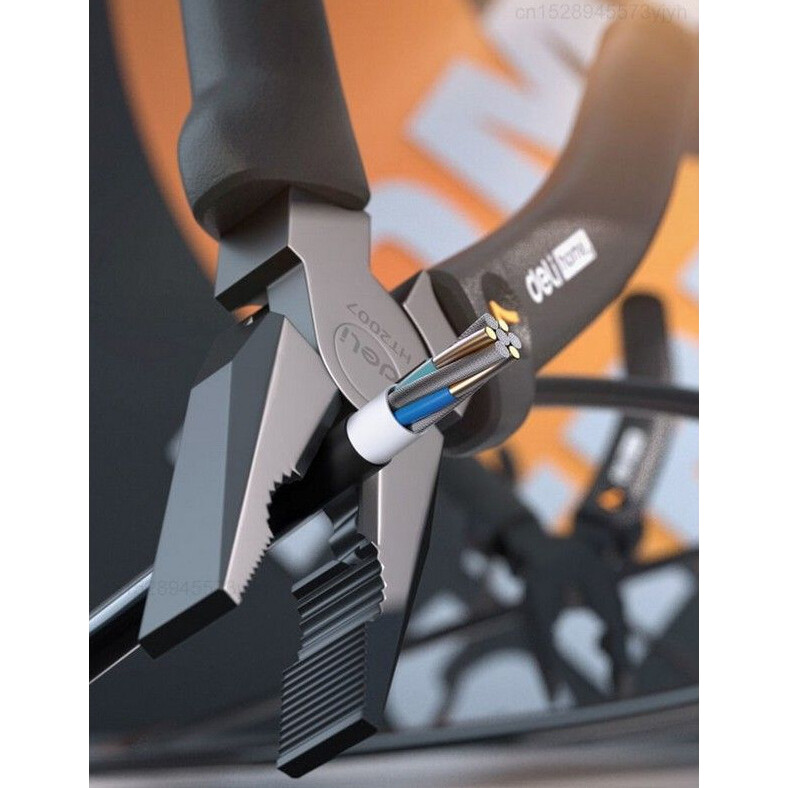 Пассатижи Deli HT2007 Home Black - фото 4