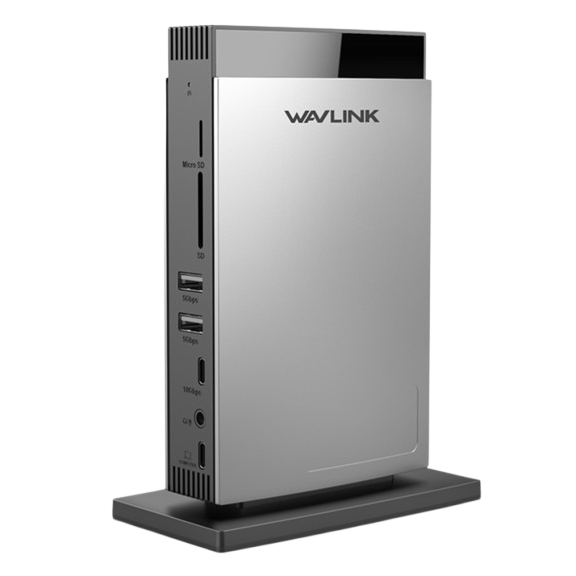 Док-станция WAVLINK USB-C Triple Display 11-in-1 MST Aluminum Docking Station - WL-UMD26