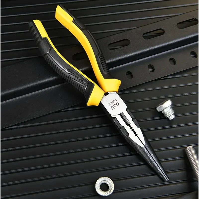 Плоскогубцы Deli DL0102 - фото 2