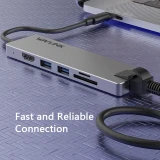 Док-станция WAVLINK USB-C Versatile 4K HDMI Mini Dock Pro (WL-UHP3409 Pro)