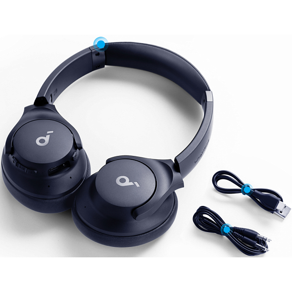 Гарнитура Anker Soundcore Q20i Blue - A3004G31 - фото 4