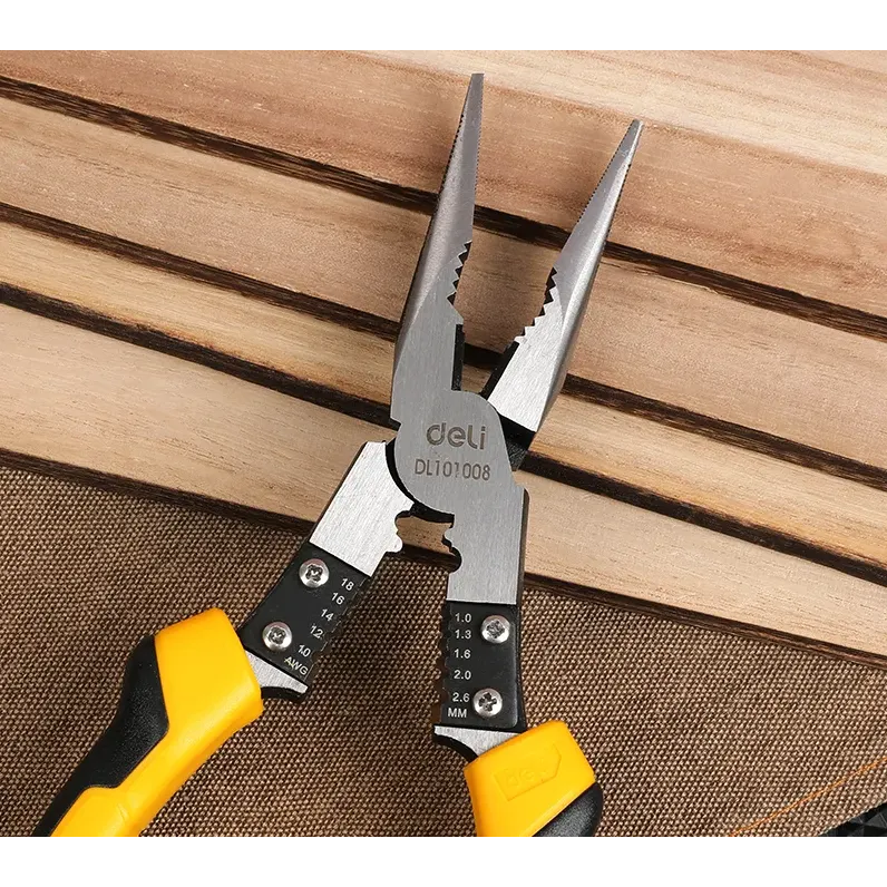 Пассатижи Deli DL101008 - фото 3