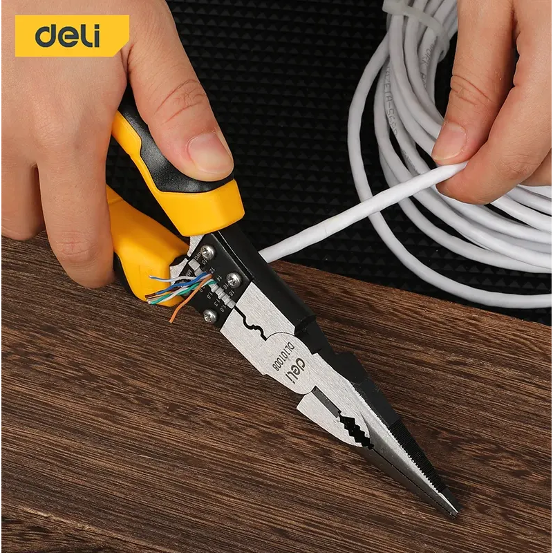 Пассатижи Deli DL101008 - фото 4