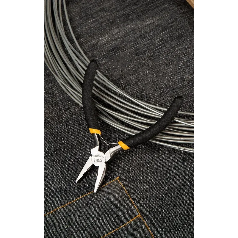 Плоскогубцы Deli DL103045 - фото 3