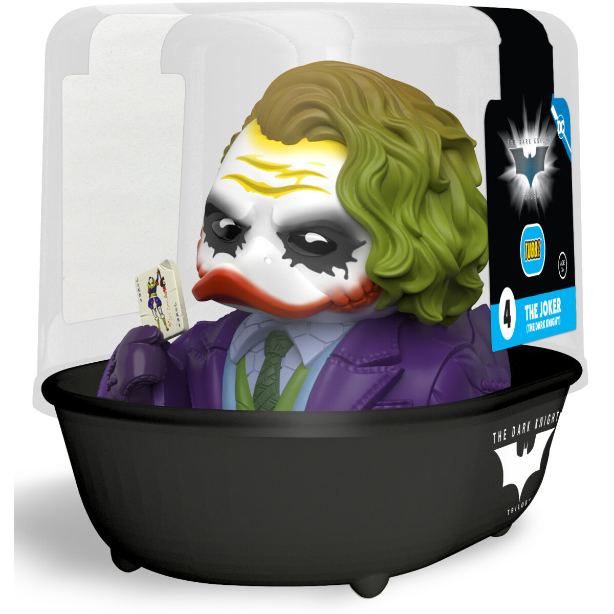 Фигурка-утка Numskull TUBBZ DC Comics: Joker The Dark Knight (First Edition) - NS4993 - фото 6