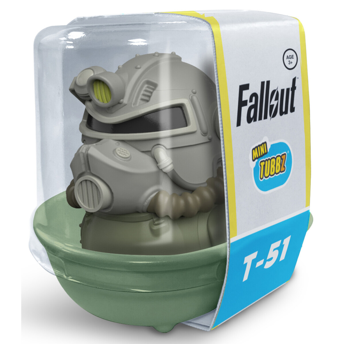 Фигурка-утка Numskull TUBBZ Fallout: T-51 (Mini Edition) - NS5271 - фото 6