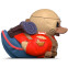 Фигурка-утка Numskull TUBBZ Iron Maiden: Eddie The Trooper (Mini Edition) - NS5314 - фото 4