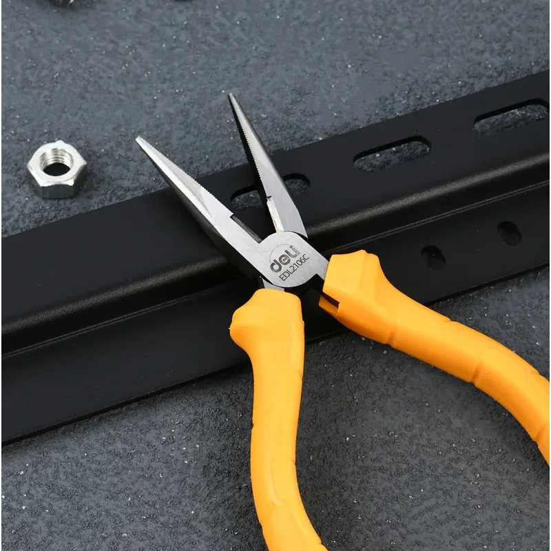 Плоскогубцы Deli DL2106C - фото 3
