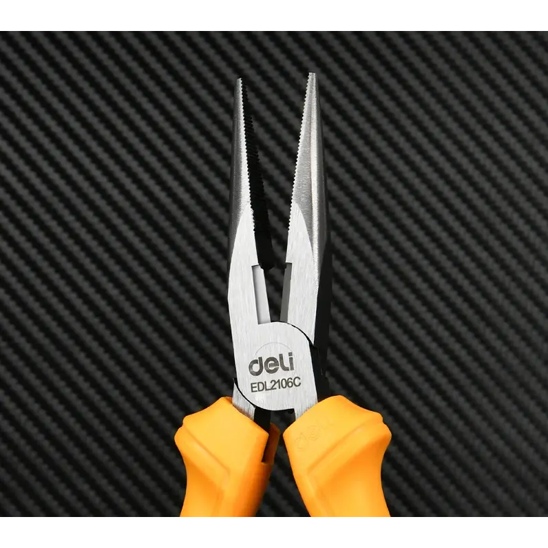 Плоскогубцы Deli DL2106C - фото 4