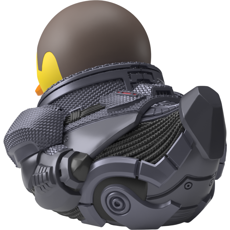 Фигурка-утка Numskull TUBBZ Mass Effect: Commander Shepard (Male) (Mini Edition) - NS5275 - фото 3