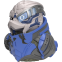 Фигурка-утка Numskull TUBBZ Mass Effect: Garrus Vakarian (Mini Edition) - NS5276