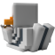 Фигурка-утка Numskull TUBBZ Minecraft: Skeleton (First Edition) - NS5281 - фото 4