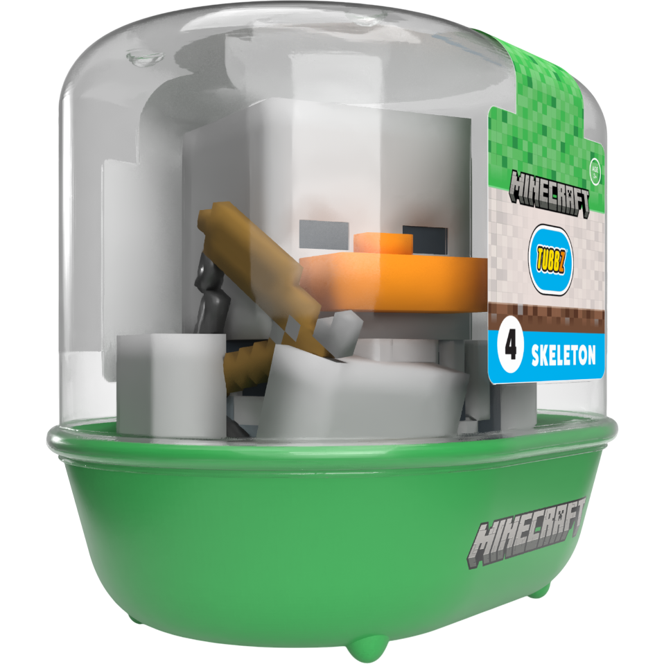Фигурка-утка Numskull TUBBZ Minecraft: Skeleton (First Edition) - NS5281 - фото 5