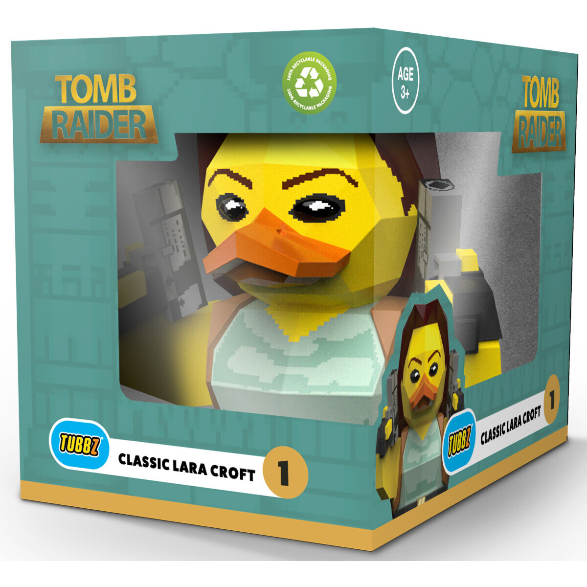 Фигурка-утка Numskull TUBBZ Tomb Raider: Classic Lara Croft (Boxed Edition) - NS5310