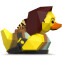 Фигурка-утка Numskull TUBBZ Tomb Raider: Lara Croft (Mini Edition) - NS5274 - фото 3