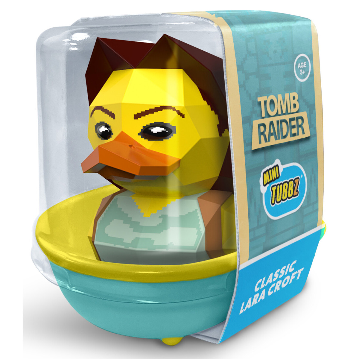 Фигурка-утка Numskull TUBBZ Tomb Raider: Lara Croft (Mini Edition) - NS5274 - фото 4