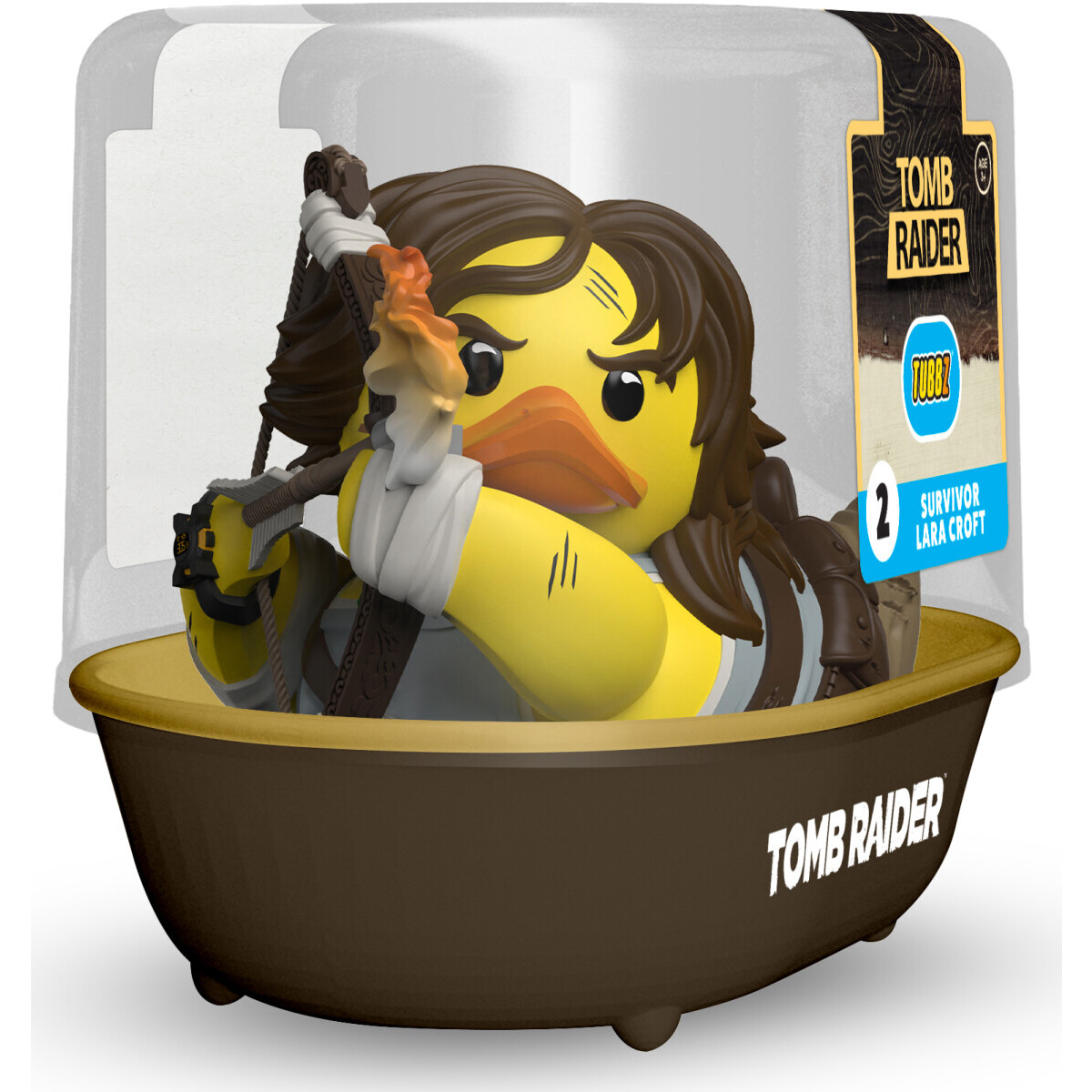 Фигурка-утка Numskull TUBBZ Tomb Raider: Lara Croft (Survival) (First Edition) - NS5272 - фото 5