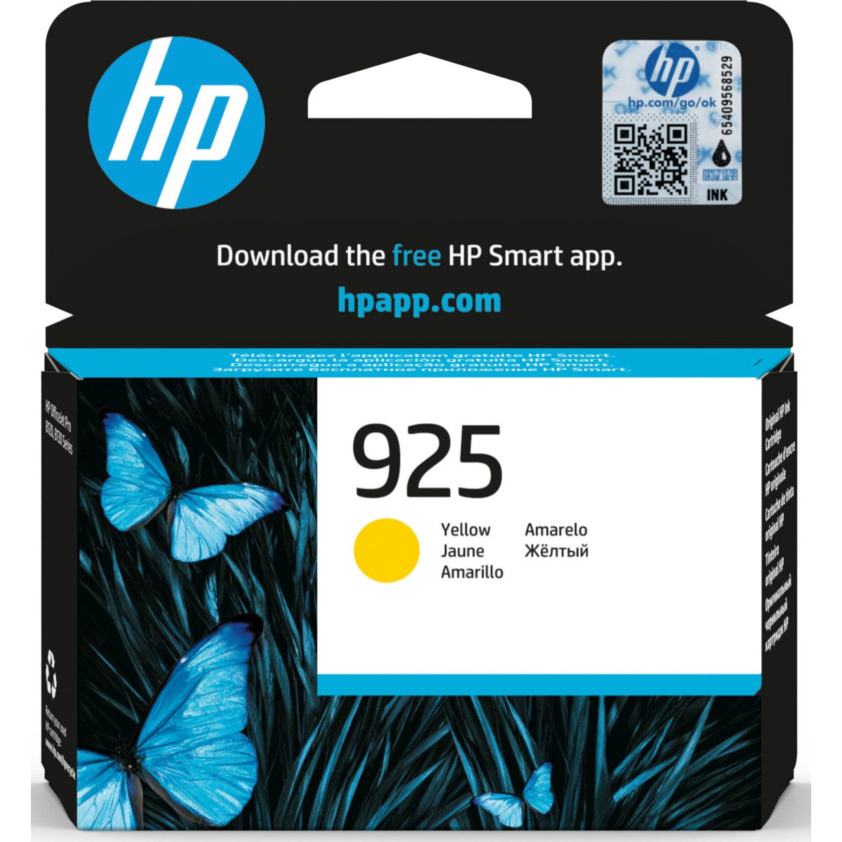 Картридж HP 4K0V8PE (№925) Yellow