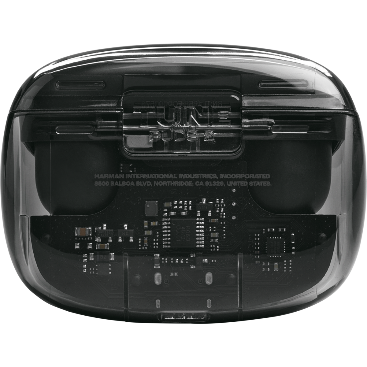 Гарнитура JBL Tune Buds 2 Ghost Edition Black - JBLTBUDS2GBLK - фото 6