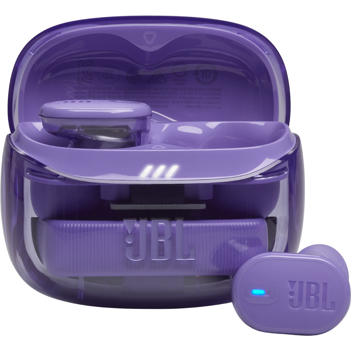 Гарнитура JBL Tune Buds 2 Ghost Edition Purple