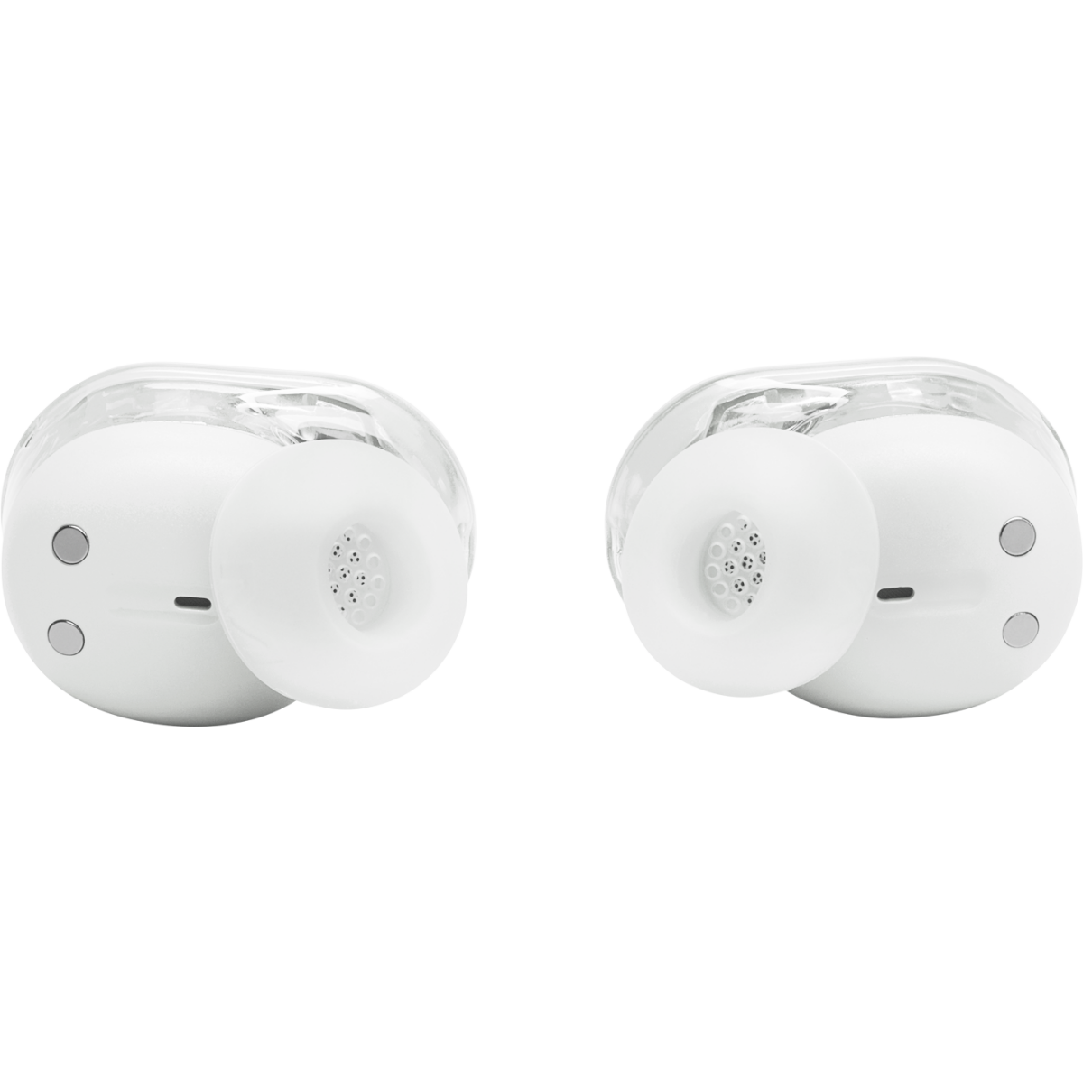 Гарнитура JBL Tune Buds 2 Ghost Edition White - JBLTBUDS2GWHT - фото 3