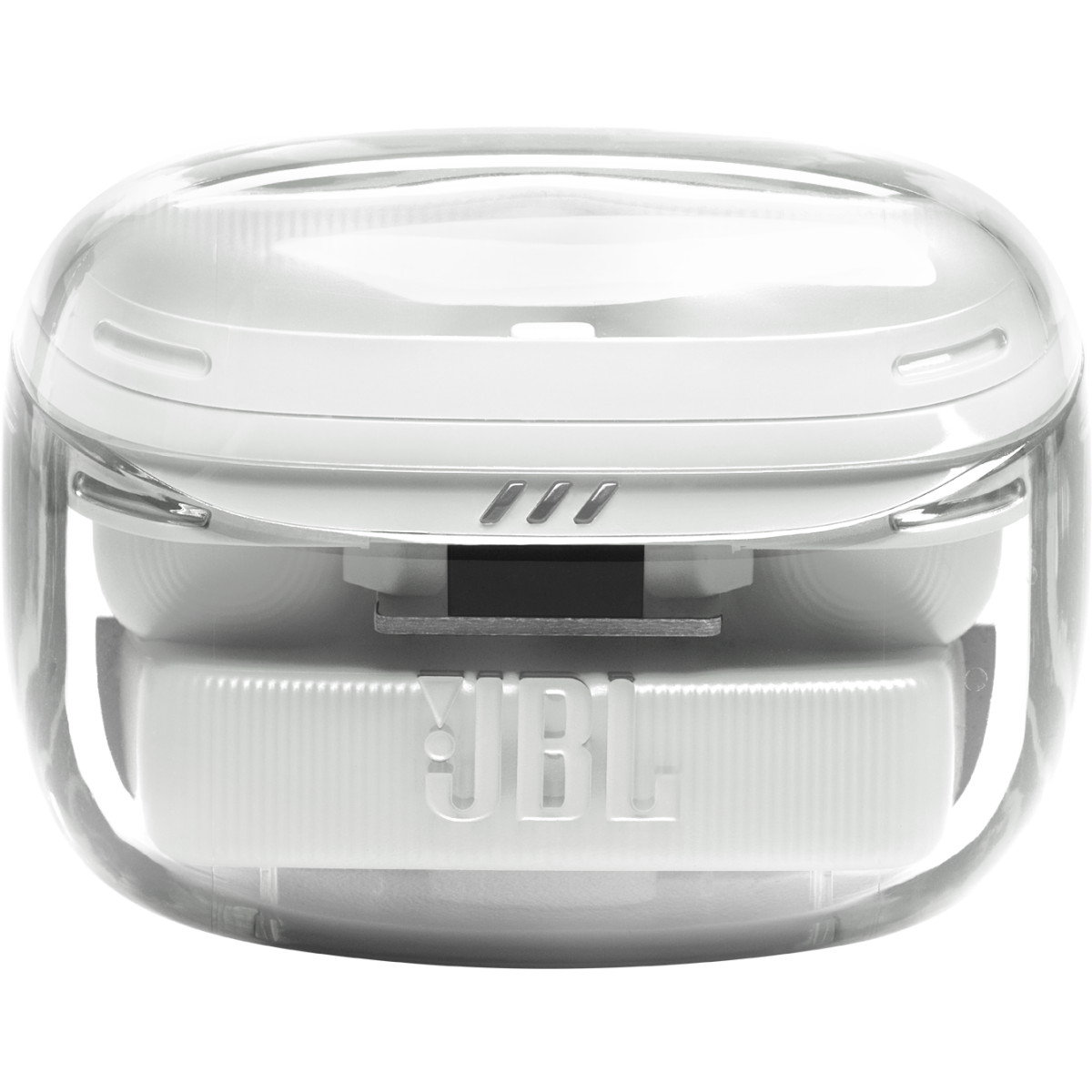 Гарнитура JBL Tune Buds 2 Ghost Edition White - JBLTBUDS2GWHT - фото 5