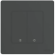 Умный выключатель Moes ZigBee Smart Switch Grey (ZS-SR-EU2-GY-MS)