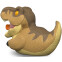 Фигурка-утка Numskull TUBBZ Jurassic Park: T-Rex (Mini Edition) - NS5304 - фото 4
