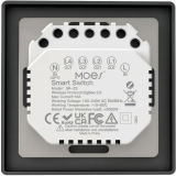Умный выключатель Moes ZigBee Smart Switch Grey (ZS-SR-EU3-GY-MS)