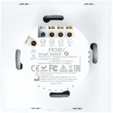 Умный выключатель Moes ZigBee Smart Switch White  (ZS-EU2-WH-MS)