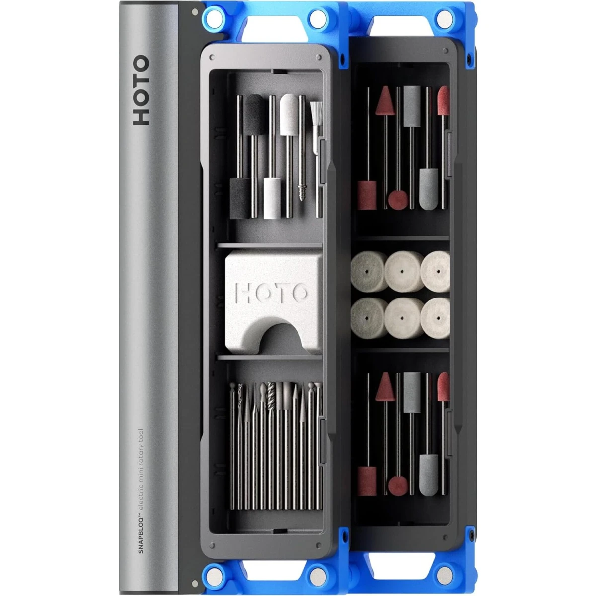 Шлифовальная машина HOTO SnapBloq R-A04 Electric Mini Rotary Tool Kit - HFE0022GL - фото 2