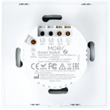 Умный выключатель Moes ZigBee Smart Switch White  (ZS-EU1-WH-MS)