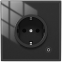 Умная розетка MOES Zigbee Smart Wall Socket Black - ZK-EU16M-BK-MS