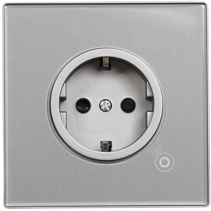 Умная розетка MOES Zigbee Smart Wall Socket Grey - ZK-EU16M-GY-MS