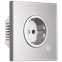 Умная розетка MOES Zigbee Smart Wall Socket Grey - ZK-EU16M-GY-MS - фото 2