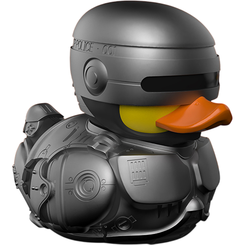 Фигурка-утка Numskull TUBBZ Robocop: Robocop TUBBZ (Mini Edition) - NS5277 - фото 3