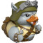 Фигурка-утка Numskull TUBBZ Teenage Mutant Ninja Turtles: Rocksteady (First Edition) - NS4863 - фото 3