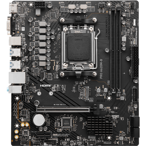 Материнская плата MSI PRO A620M-B