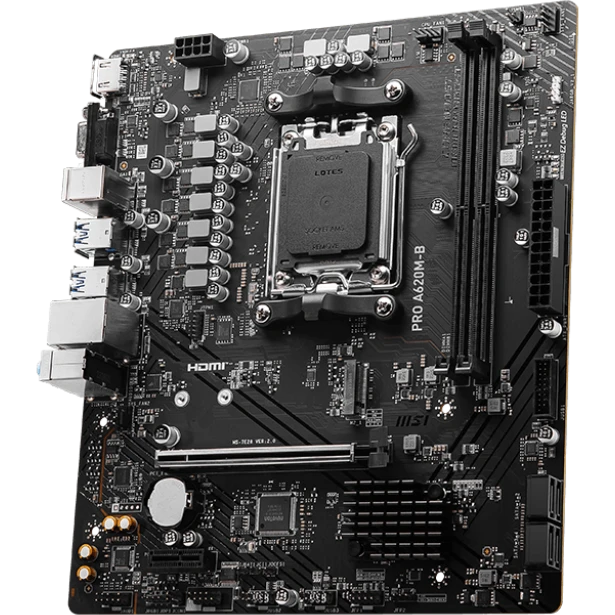 Материнская плата MSI PRO A620M-B - фото 2