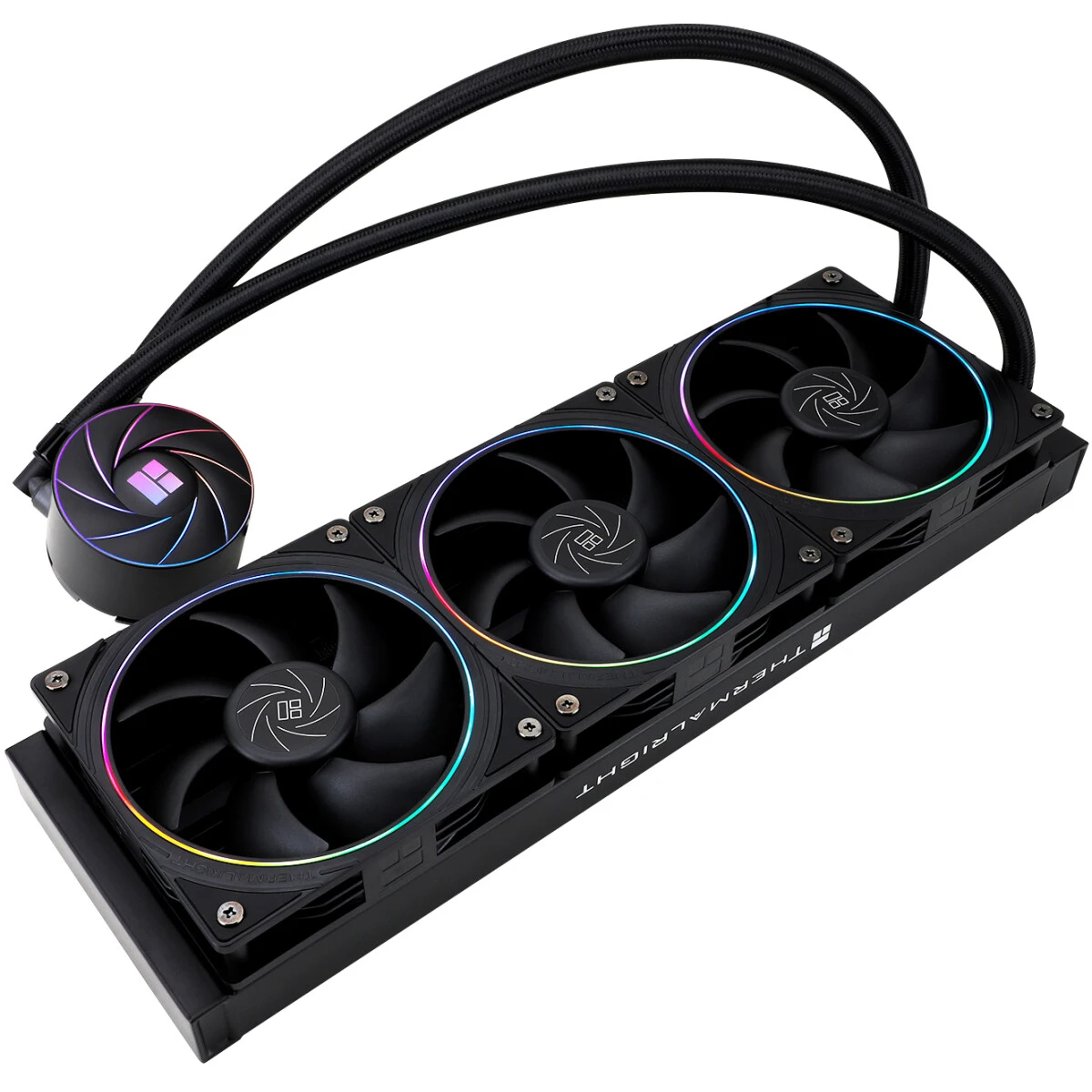 Система жидкостного охлаждения Thermalright Aqua Elite 360 Black ARGB V2 - A-ELITE-BL-360-ARGB-V2 - фото 2