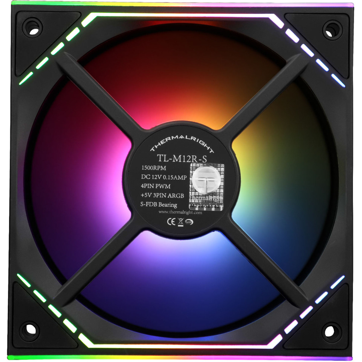 Вентилятор для корпуса Thermalright TL-M12R-S - фото 2